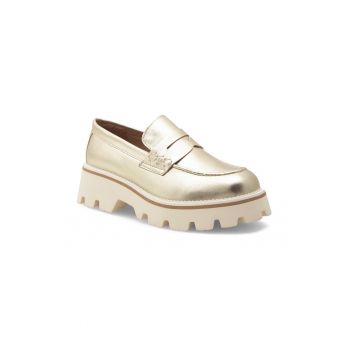 Mocasini dama - 513957 - Piele naturala - Auriu