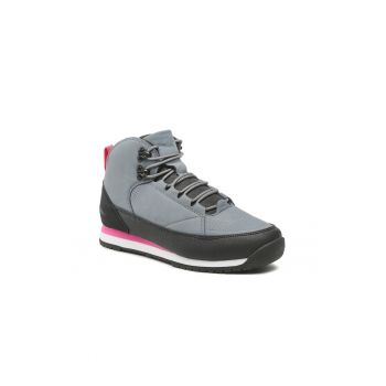 Pantofi sport fete - 301172505 - Gri - Piele ecologica