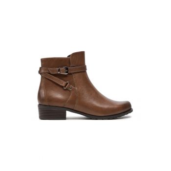 Botine 9-25308-43 Bej - Piele lacuita