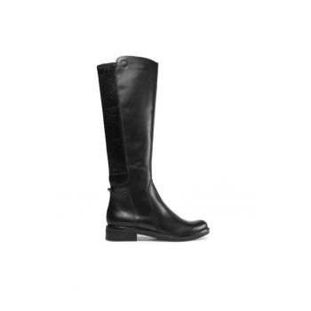 Ghete dama 303526559 - Piele naturala - Negru