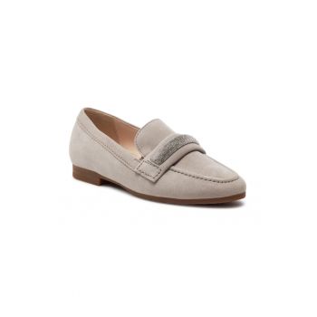 Mocasini dama - 85789 - Alb - Piele naturala