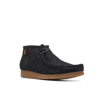 Pantofi barbati - 301783824 - Piele naturala - Negru