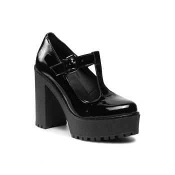 Pantofi dama - 208443708 - Negru - Piele ecologica