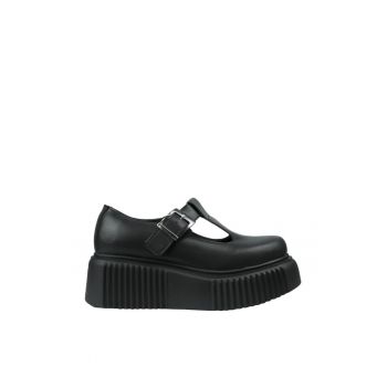 Pantofi Donna - Femei - Piele Ecologica - Negru