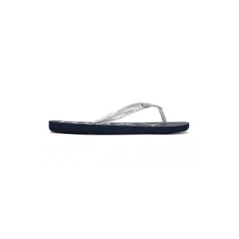 Papuci flip-flop cu aspect stralucitor Viva Sparke