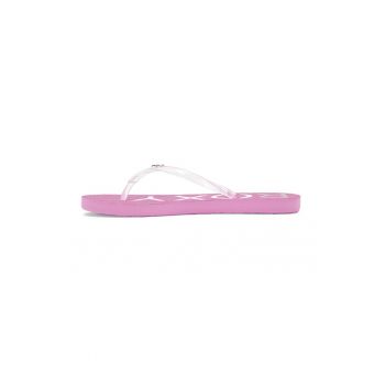 Papuci flip-flop cu barete transparente Viva