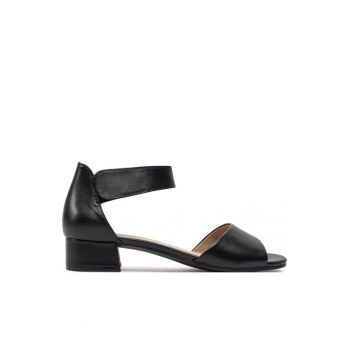 Sandale dama 303664367 - Piele naturala - Negru