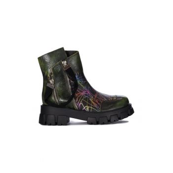 Botine 05137-20/00-8 Colorat - Piele naturala