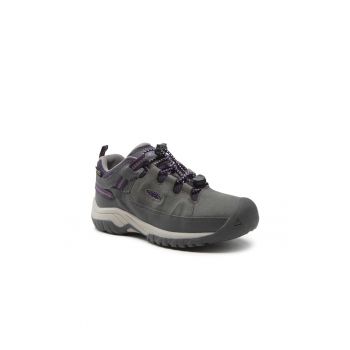 Ghete trekking unisex - 300440537 - Gri - Piele naturala/Piele nabuc -