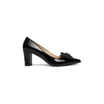 Pantofi pumps D04948-1576-001 Negru - Piele lacuita