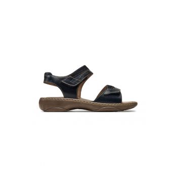 Sandale dama - 303601 - Piele naturala - Bleumarin