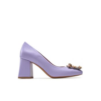 Pantofi dama 302315710 - Piele naturala - Violet