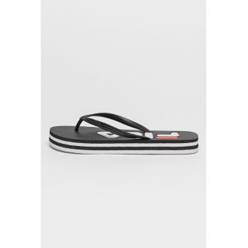 Papuci flip-flop cu logo Troy Zeppa