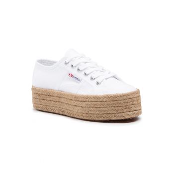 Espadrile dama - 207960220 - Textil - Alb