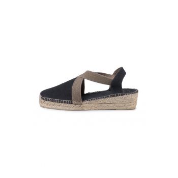 Espadrile dama - 596543 - Textil - Negru