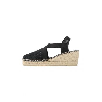 Espadrile dama - 776016 - Sintetic - Negru