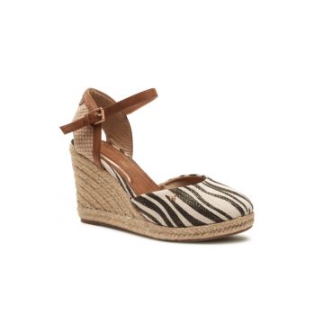 Espadrile dama - Textil - Bej -