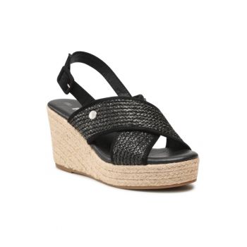 Espadrile dama - Textil - Negru - 366485