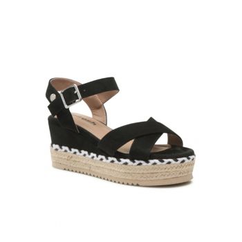 Espadrile dama - Textil - Negru - 383158