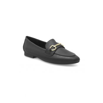 Mocasini dama - 377283 - Piele ecologica - Negru