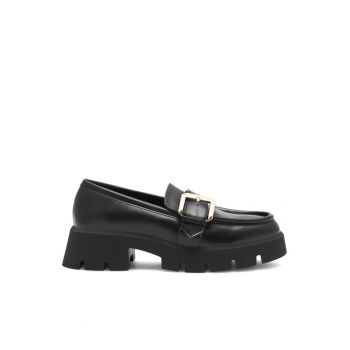 Mocasini dama - 82990 - Sintetic - Negru