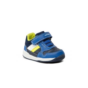 Pantofi sport baieti - 208998338 - Albastru - Piele ecologica -