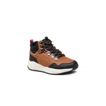 Pantofi sport baieti - 300840986 - Maro - Piele ecologica