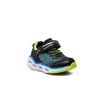 Pantofi sport baieti - 301724681 - Piele ecologica - Albastru marin