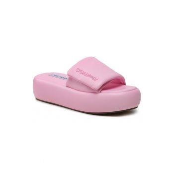 Papuci flip-flop dama - 302094578 - Textil/Sintetic - Roz