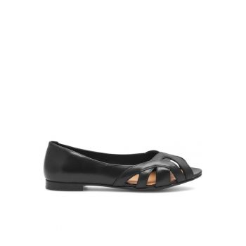 Sandale dama - 347699 - Piele naturala - Negru