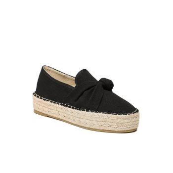 Espadrile dama - 5904862623153 - Textil - Negru - 364684