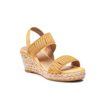 Espadrile dama - Textil - Galben - 465485