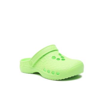 Papuci dama - 301497875 - Verde - Cauciuc