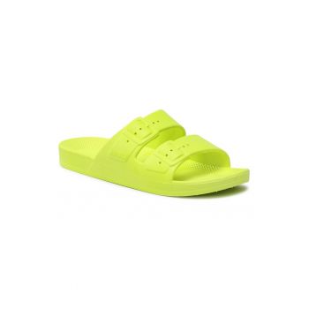 Papuci flip-flop dama - 300690062 - Textil - Verde