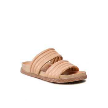 Papuci flip-flop dama - Piele naturala