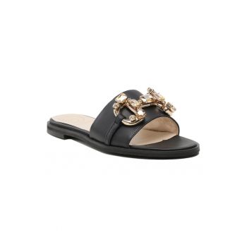 Papuci flip-flop dama - Piele naturala