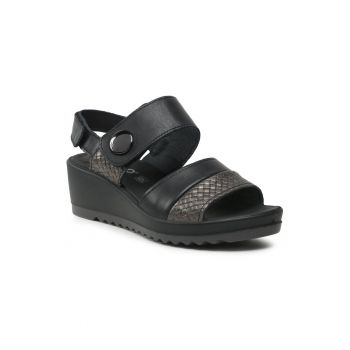 Sandale dama - 302959075 - Piele naturala - Negru