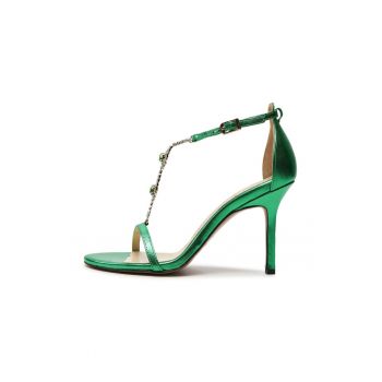 Sandale dama - 970376 - Piele naturala - Verde