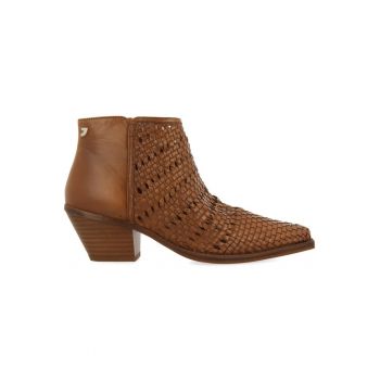 Botine din piele Livonia Western