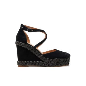 Pantofi dama 303771294 - Piele intoarsa - Negru