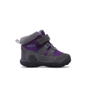 Pantofi sport copii 301702702 - Piele intoarsa/Textil - Violet/Gri