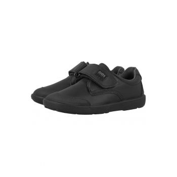 Pantofi sport de piele si piele ecologica cu velcro