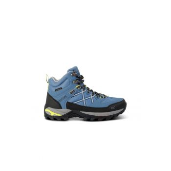 Pantofi trekking dama - 304122 - Piele ecologica - Albastru