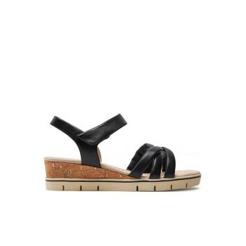 Sandale dama - 30366623137 - Piele naturala - Negru