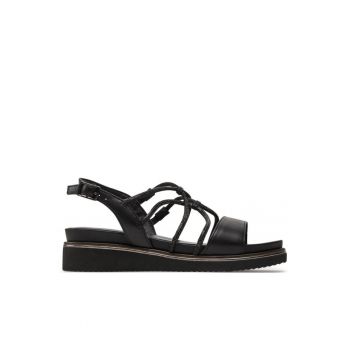 Sandale dama 303735395 - Piele naturala - Negru