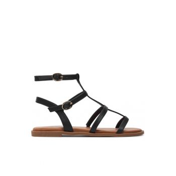 Sandale dama 303829988 - Piele ecologica - Negru