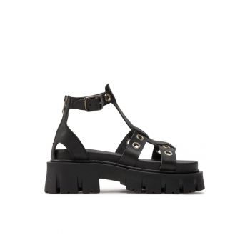 Sandale dama 303967963 - Piele ecologica - Negru