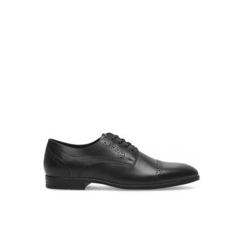 Pantofi barbati - 3460 - Piele naturala - Negru