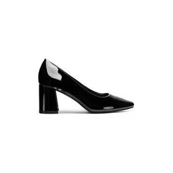 Pantofi dama sintetic negru