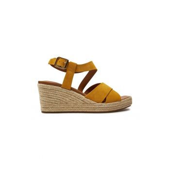 Espadrile dama - 303273 - Piele naturala - Galben